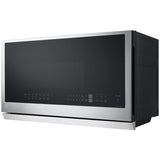 LG MVEL2137F 30 in. 2.1 cu. ft. 1050W Smart Over-the-Range Microwave with 400 CFM & Sensor Cooking - PrintProof Stainless Steel