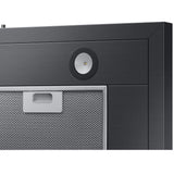 Samsung NK30R5000WG 30 in. Convertible Chimney Style Range Hood with 390 CFM, 3 Fan Speeds & 2 LED Lights - Fingerprint resistant Black Stainless