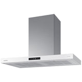 Samsung NK36CB700W1236 in. Smart Convertible Chimney Style Range Hood with 630 CFM, 4 Fan Speeds & 1 LED Light - White