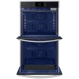 Samsung NV51CG600DSR 30 in. 10.2 cu. ft. Smart Top Control SteamElectric Double Wall Oven with Dual Convection - Stainless Steel