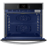 Samsung NV51CG600SSR 30 in. 5.1 cu. ft. Smart Steam Electric Single Wall Oven with Dual Convection - Stainless Steel