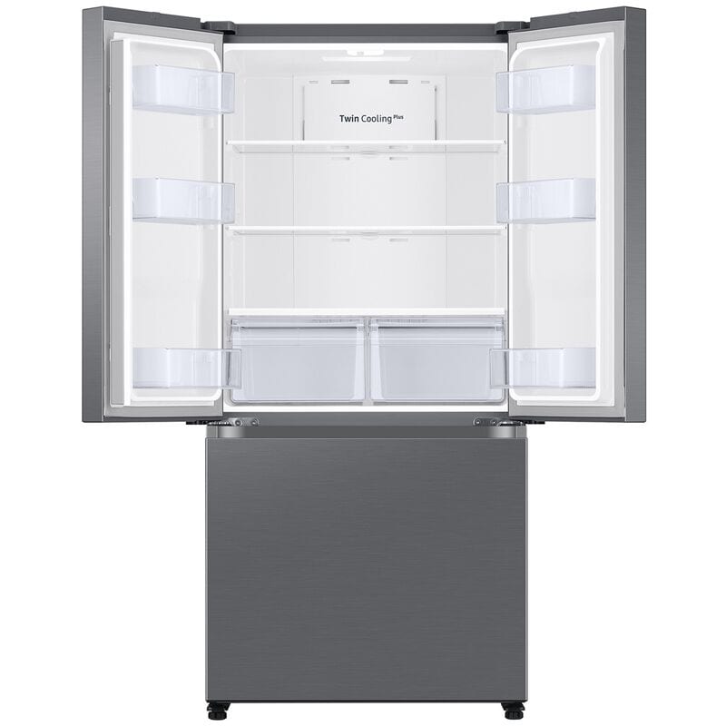 Samsung RF18A5101S9 33 in. 17.5 cu. ft. Smart Counter Depth French Door Refrigerator with Ice Maker - Stainless Steel Look