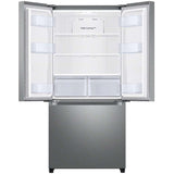 Samsung 33 in. 17.5 cu. ft. Smart Counter Depth French Door Refrigerator with Ice Maker - Fingerprint Resistant Stainless Steel