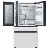 Samsung RF23BB860012 Bespoke 36 in. 22.8 cu. ft. Smart Counter Depth 4-Door French Door Refrigerator with Internal Water Dispenser - White Glass