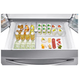 Samsung 36 in. 28 cu. ft. Smart 4-Door French Door Refrigerator with Ice & Water Dispenser - Stainless Steel