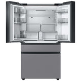 Samsung RF29BB8600QL Bespoke 36 in. 28.8 cu. ft. Smart 4-Door French Door Refrigerator with Internal Water Dispenser - Stainless Steel