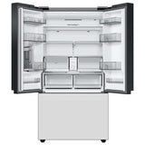 Samsung RF30BB620012 Bespoke 36 in. 30.1 cu. ft. Smart French Door Refrigerator with Internal Water AutoFill Pitcher - White Glass
