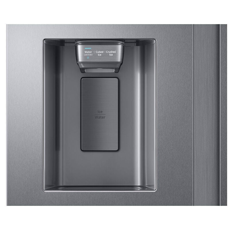 Samsung 36 in. 22 cu. ft. Smart Counter Depth Side by Side Refrigerator with Ice & Water Dispenser - Stainless Steel