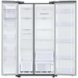Samsung 36 in. 28 cu. ft. Smart Side by Side Refrigerator with Ice Maker - Stainless Steel