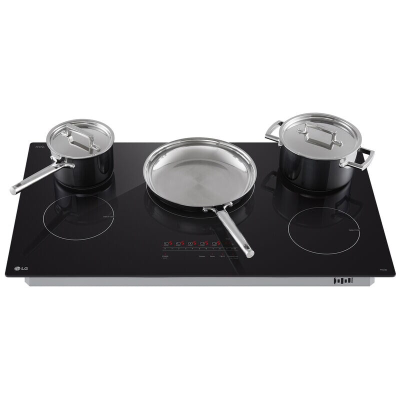 LG CBIH3613BE 36 in. 5-Burner Smart Induction Cooktop with Simmer Burner & Power Burner - Black