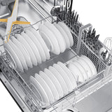 Samsung 24 in. Top Control Smart Dishwasher with 42 dBa Sound Level, 3rd-Rack, Ventilation Drying System & Pocket - Black Stainless