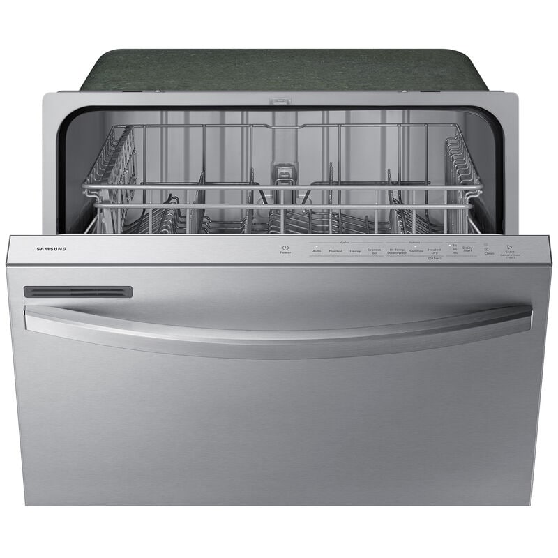 Samsung DW80CG4021SR 24 in. Top Control Dishwasher with 53 dBa Sound Level - Stainless Steel
