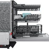 Samsung DW90F89P0USR Bespoke 24 in. Top Control Smart Dishwasher with 38 dBA Sound Level, 3rd-Rack, Smart Dry with AutoRelease Door - Fingerprint Resistant Stainless Steel