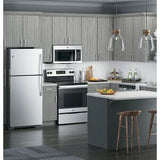GE JNM3163RJSS - 30 in. 1.6 cu. ft. 950W Over-the-Range Microwave with 300 CFM - Stainless Steel