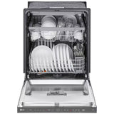 LG LDPH5554D 24 in. Top Control Smart Dishwasher with 46 dBa Sound Level, 3rd-Rack, Dynamic Heat Dry & Pocket - PrintProof Black Stainless Steel
