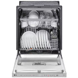 LG LDPH5554S 24 in. Top Control Smart Dishwasher with 46 dBa Sound Level, 3rd-Rack, Dynamic Heat Dry & Pocket - PrintProof Stainless Steel
