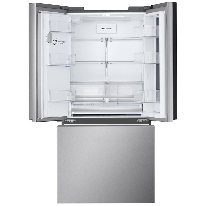LG LF25S6560S 33 in. 24.5 cu. ft. Smart French Door Refrigerator with Ice & Water Dispenser - PrintProof Stainless Steel