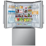 LG LRFLC2726S counter-depth French door refrigerator, product view 5