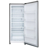 LG LROFC0605V 21 in. 5.8 cu. ft. Compact Upright Freezer - Platinum Silver