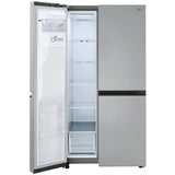 LG LRSXC2306S 36 in. 23.0 cu. ft. Counter Depth Side by Side Refrigerator with Ice & Water Dispenser - PrintProof Stainless Steel