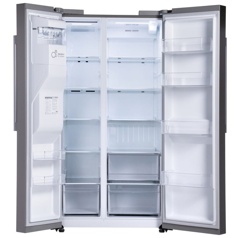 LG LS27T3230S 36 in. 26.6 cu. ft. Smart Side by Side Refrigerator with Ice & Water Dispenser - PrintProof Stainless Steel