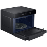 Samsung MC12DB8700CK 21 in. 1.2 cu. ft. 900W Countertop Microwave with Convection Cooking - Black Glass