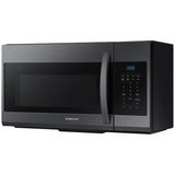 Samsung ME17R7021EG 30 in. 1.7 cu. ft. 1000W Over-the-Range Microwave with 300 CFM - Black Stainless