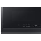 Samsung ME21DG6300MT 30 in. 2.1 cu. ft. 1000W Smart Over-the-Range Microwave with 400 CFM & Sensor Cooking - Matte Black Steel
