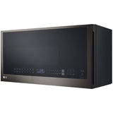 LG MHEC1737D 30 in. 1.7 cu. ft. 950W Smart Over-the-Range Microwave with 300 CFM, Convection & Sensor Cooking - PrintProof Black Stainless Steel