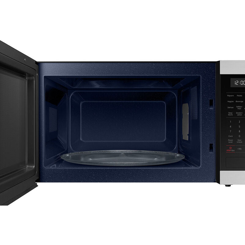 Samsung MS19DG8500SR 24 in. 1.9 cu. ft. 900W Countertop Microwave with Sensor Cooking - Stainless Steel