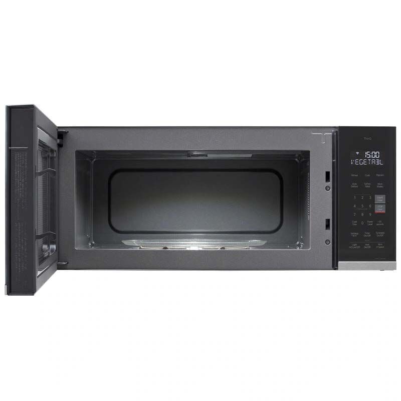 LG MVEF1323F 30 in. 1.3 cu. ft. 1000W Low Profile Smart Over-the-Range Microwave with 400 CFM - PrintProof Stainless Steel