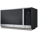LG MVEL2125X 30 in. 2.1 cu. ft. 1050W Smart Over-the-Range Microwave with 400 CFM & Sensor Cooking - PrintProof Stainless Steel