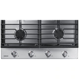 Samsung NA30R5310FS 30 in. 4-Burner Natural Gas Cooktop with Simmer Burner & Power Burner - Stainless Steel