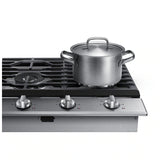 Samsung NA36N6555TS 36 in. 5-Burner Smart Natural Gas Cooktop with Griddle, Simmer Burner & Power Burner - Stainless Steel