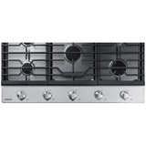 Samsung NA36R5310FS 36 in. 5-Burner Natural Gas Cooktop with Simmer Burner & Power Burner - Stainless Steel