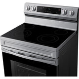 Samsung 30 in. 6.3 cu. ft. Smart Electric Range with Smoothtop Burners - Stainless Steel