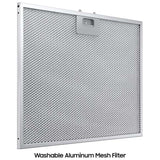 Samsung NK30B3000US 30 in. Standard Style Range Hood with 2 Speed Settings, 200 CFM & 2 LED Lights - Stainless Steel