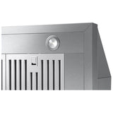 Samsung NK30N7000US 30 in. Smart Convertible Standard Style Range Hood with 390 CFM, 4 Fan Speeds & 2 LED Lights - Stainless Steel