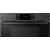Samsung NQ70CG700DMT Bespoke 30 in. 7.0 cu. ft. Smart Speed/Steam Electric Microwave/Wall Oven Combo with Dual Convection & Sensor Cooking - Matte Black