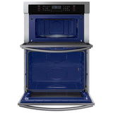 Samsung NQ70T5511DS 30 in. 7 cu. ft. Smart Electric Microwave/Wall Oven Combo with Sensor Cooking - Stainless Steel