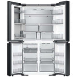 Samsung RF23DB990012 Bespoke 36 in. 22.5 cu. ft. Smart Counter Depth 4-Door French Door Refrigerator with Internal Water Dispenser - White Glass