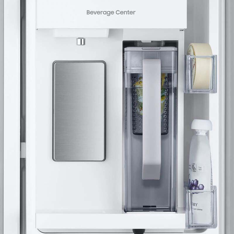 Samsung 33 in. 24.5 cu. ft. Smart French Door Refrigerator with Internal Water Dispenser - Fingerprint Resistant Stainless Steel