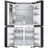 Samsung RM80F23VMR Bespoke 36 in. 23.5 cu. ft. Smart Counter Depth 4-Door French Door Refrigerator with AI Hybrid Cooling, Beverage Center & Internal Water Autofill Pitcher - Custom Panel Ready