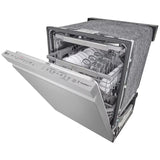 LG LDP6810SS 24 in. Top Control Smart Dishwasher with 44 dBa Sound Level, 3rd-Rack, Dynamic Dry & Pocket - PrintProof Stainless Steel