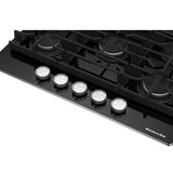 KitchenAid KCGG536PBL 36 Inch Gas Cooktop, product view 7