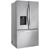 LG LRFXC2606S 36 in. 25.5 cu. ft. Smart Counter Depth French Door Refrigerator with Ice & Water Dispenser - PrintProof Stainless Steel