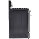 LG LRGN6325X 30 in. 6.3 cu. ft. Smart Air-Fry True European Convection Gas Range with 5 Sealed Burners & Griddle - PrintProof Stainless Steel