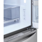 LG LRMDC2306S 36 in. 22.5 cu. ft. Smart Counter Depth 4-Door French Door Refrigerator with Ice & Water Dispenser - PrintProof Stainless Steel