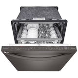 LG LDTS5552D 24 in. Top Control Smart Dishwasher with 46 dBa Sound Level & Dynamic Dry - Black Stainless