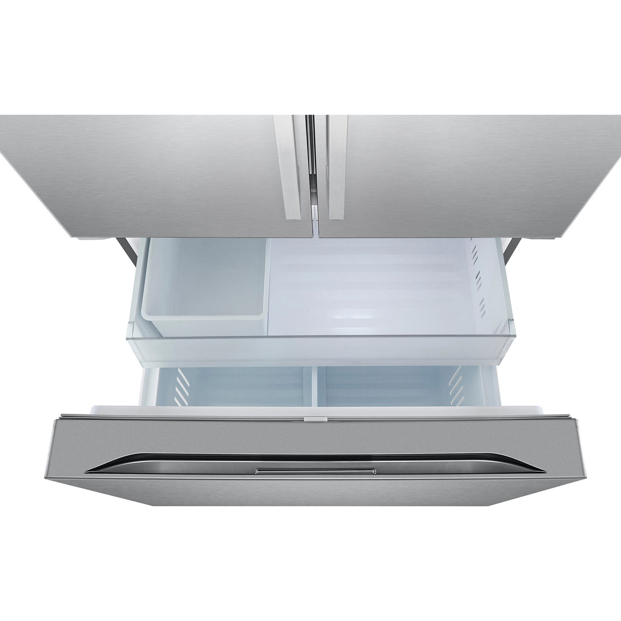 LG LRFLC2726S counter-depth French door refrigerator, product view 8